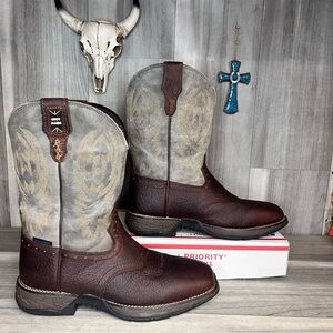 Cody James Tyche Lite Performance Square Toe Western Boots Mens 10.5 EE Wide